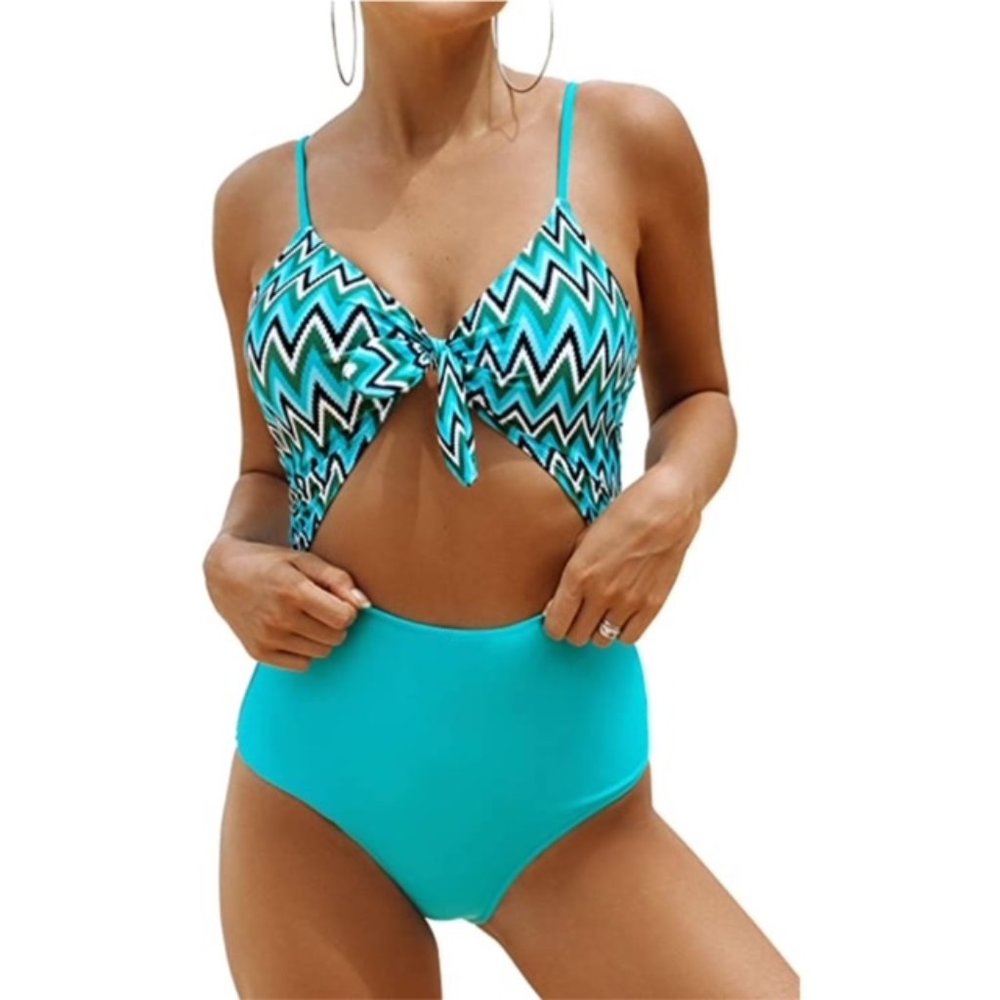 NWOT CUPSHE Cutout Knotted Swimsuit